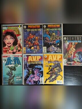 Dark Horse Comics Xenogenesis & Image Comics Group Savage Dragon Comics Set